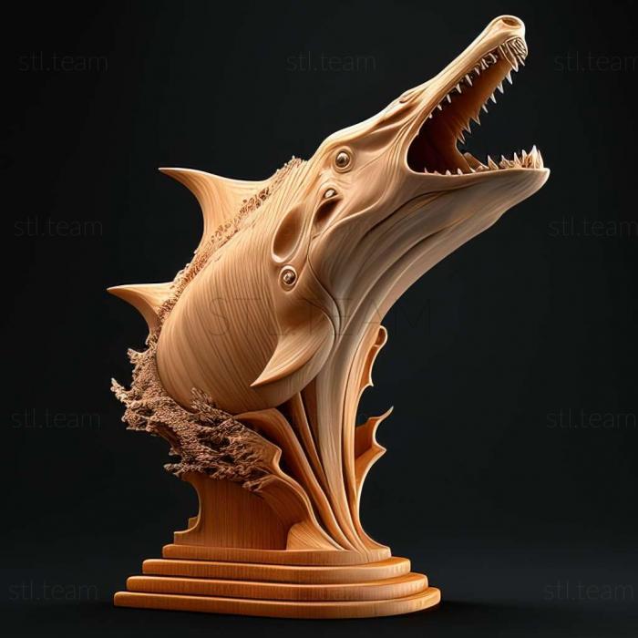 3D модель Candelariodon barberenai (STL)